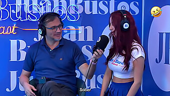 Stydlivá Dívka Nicole Escobar Zkoumá Svou Lásku K Nadměrným Mužstvím V Intimním Podcastu S Juanem Bustosem